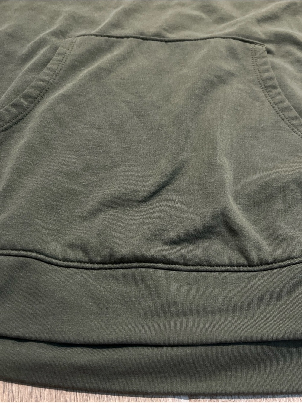 Athletic Works Olive Hoodie Sweatshirt - Picture 3 of 8